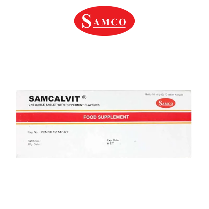 Samcalvit tab
