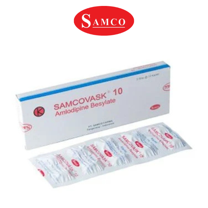 Samcovask 10 mg 100s