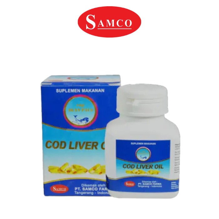 Cod Liver Oil 50s Soft gel Cap IKAN PAUS