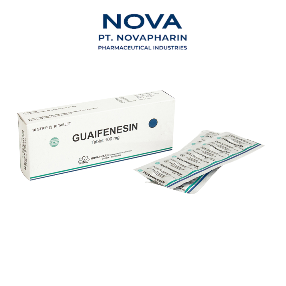 GUAIFENESIN 100 MG
