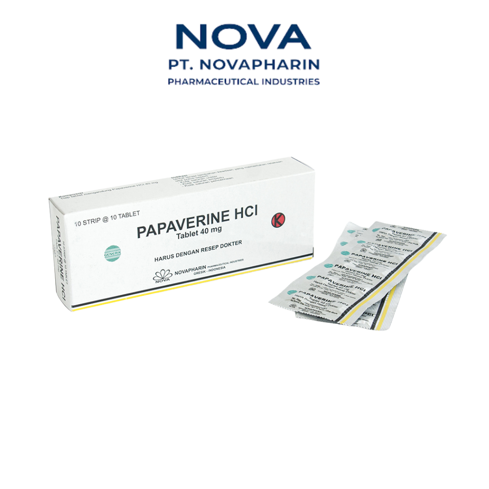 PAPAVERINE 40 MG