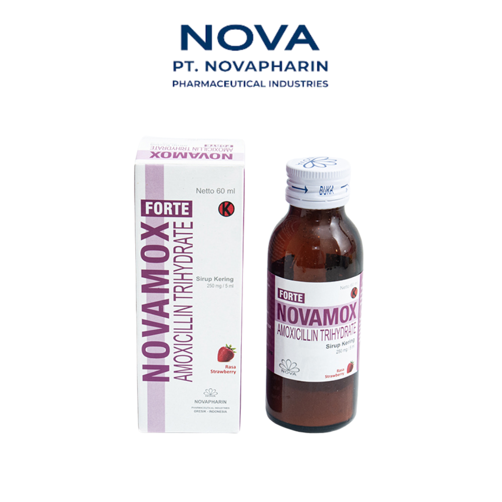 NOVAMOX 250 DS SYR FORTE